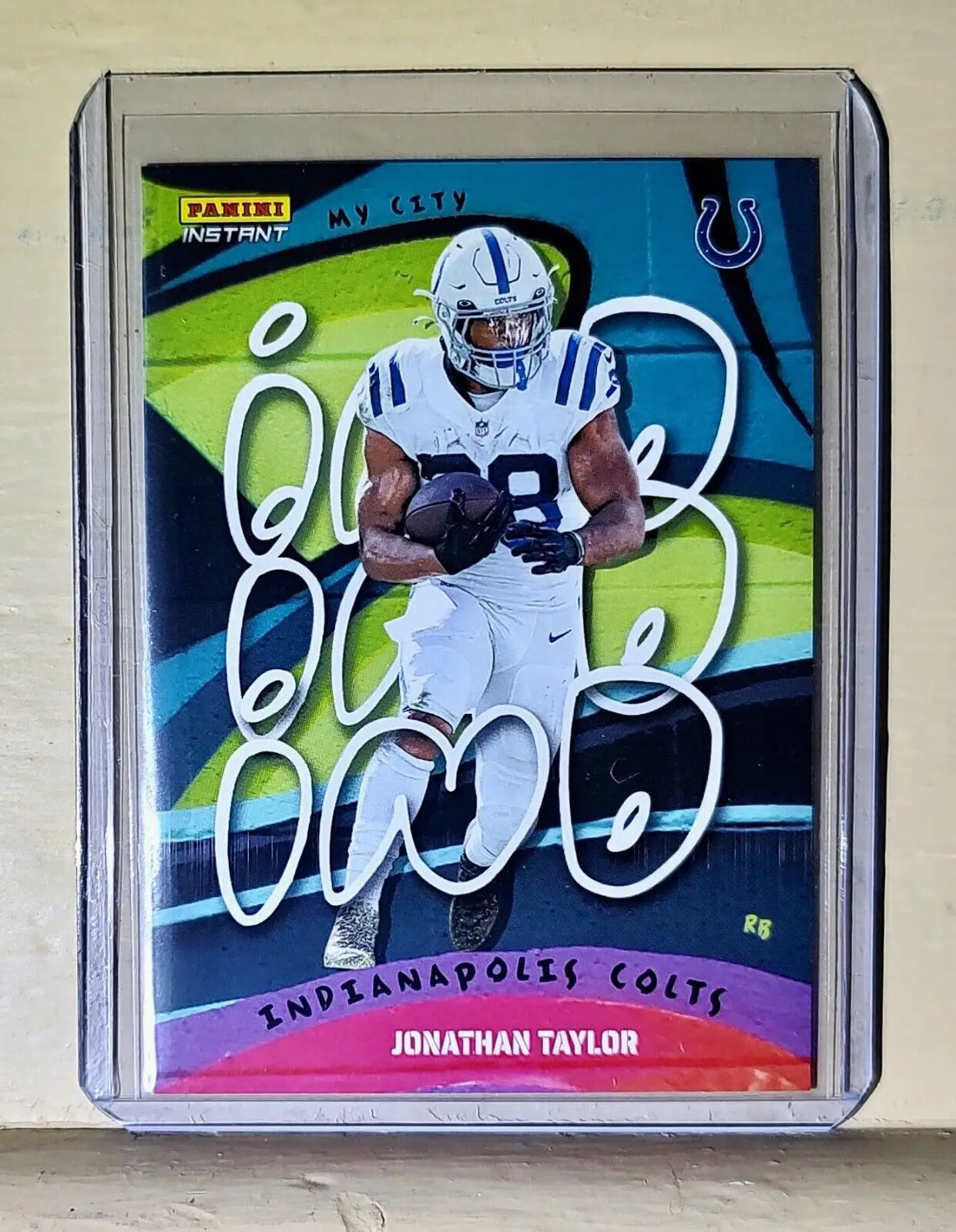 Jonathan Taylor 2022 Panini NFL MyCity #14 Football Card 1/1860 - Football Card Single