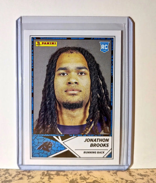 Jonathon Brooks 2024 Panini NFL #88 Rookie Sticker Card Carolina Panthers - Football Card Single