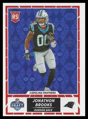 Jonathon Brooks Rookie 2024 Panini NFL Sticker #562 NFL Draft Carolina Panthers