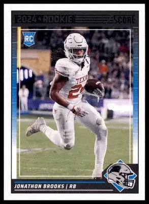Jonathon Brooks Rookie 2024 Score #365 Carolina Panthers - Football Card Single
