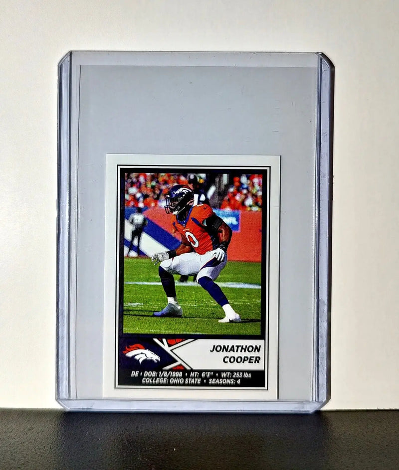 Jonathon Cooper 2024 Panini NFL Sticker #242 Denver Broncos