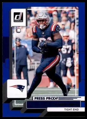 Jonnu Smith 2022 Donruss Blue Press Proof #133 New England Patriots - Football Card Single