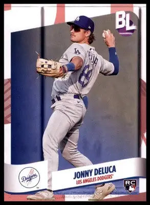 Jonny DeLuca Rookie 2024 Topps Big League #88 Los Angeles Dodgers - Baseball Card Single