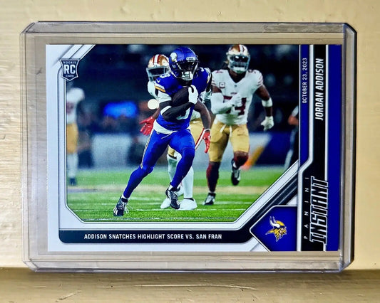 Jordan Addison 2023 Panini NFL Rookie Football #23 Card 1 of 205 Vikings - Football Card Single