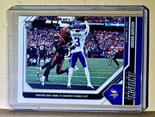 Jordan Addison 2023 Panini NFL Rookie Football #90 Card Vikings 1 of 64 - Football Card Single