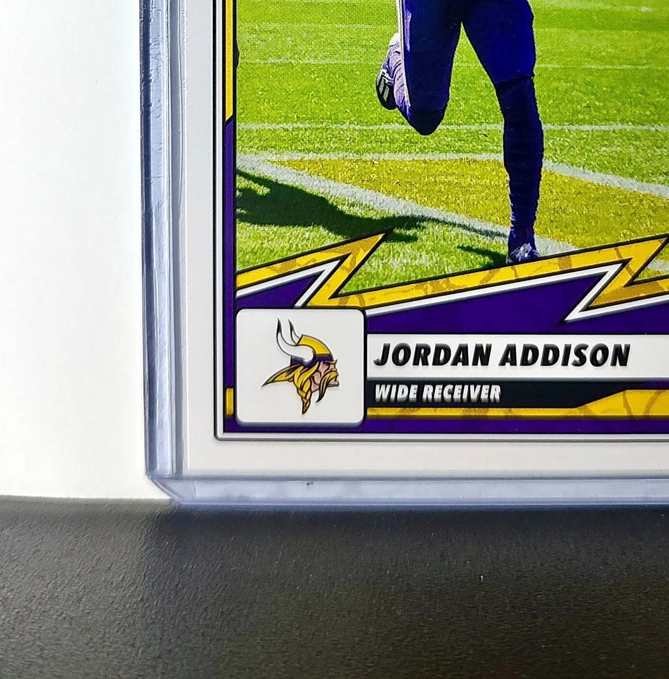 Jordan Addison 2025 Panini NFL #23 Sticker Card Minnesota Vikings
