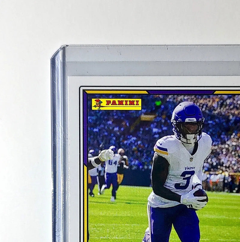 Jordan Addison 2025 Panini NFL #23 Sticker Card Minnesota Vikings