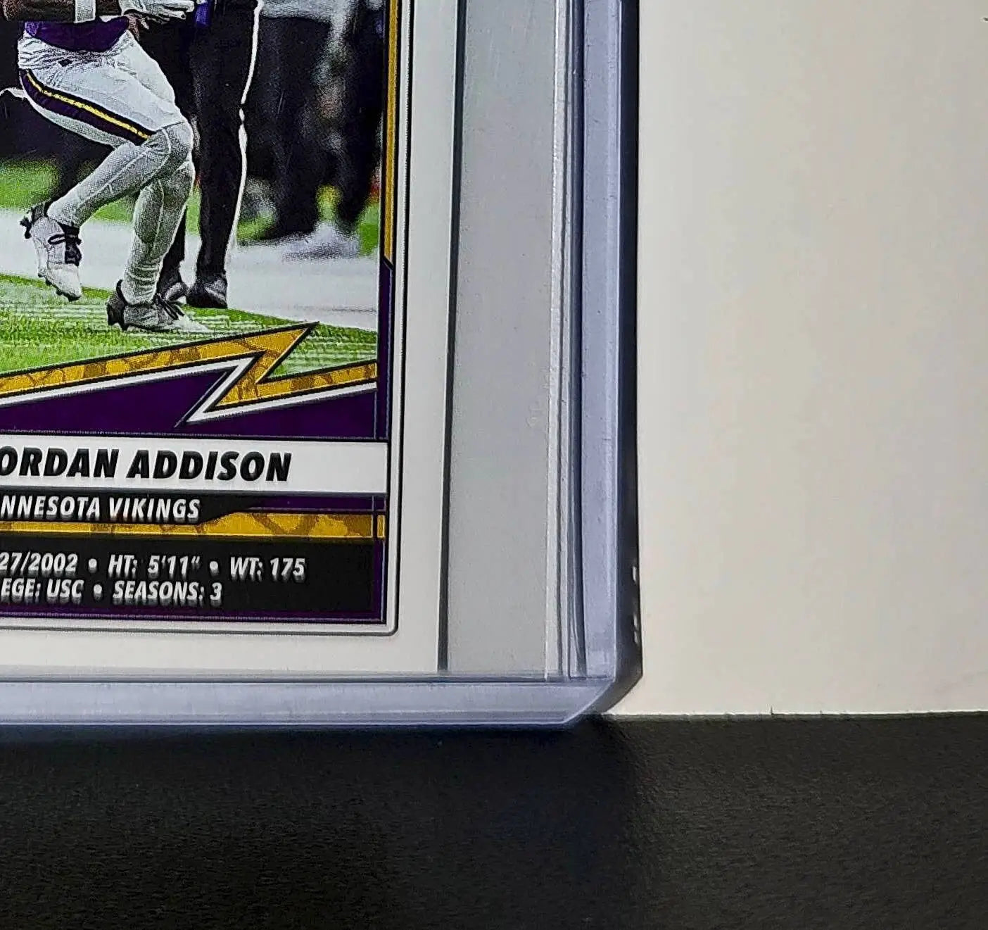 Jordan Addison 2025 Panini NFL #412 Sticker Minnesota Vikings - Football Card Single