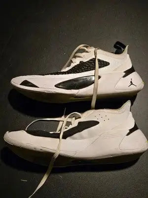 Jordan Basketball Shoes Mens 11.5 White Black Formula 23 Low Top Sneakers Pro