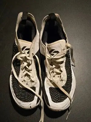 Jordan Basketball Shoes Mens 11.5 White Black Formula 23 Low Top Sneakers Pro