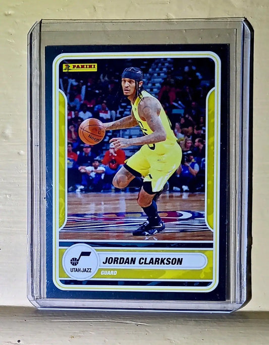 Jordan Clarkson 2023-24 Panini NBA Basketball #35 Silver Foil Card Utah Jazz - Basketball Card Single