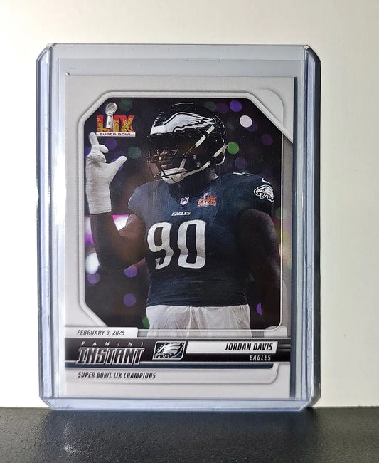 Jordan Davis 2024 Panini Super Bowl LIX Champions NFL #14 Football Card Eagles - Football Card Single