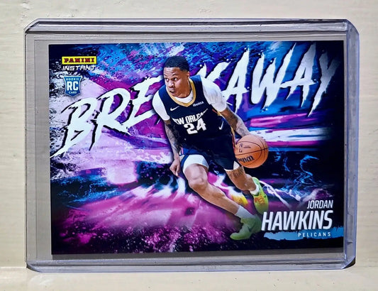 Jordan Hawkins 2023-24 Panini NBA Breakaway Basketball #11 Rookie Card 1 of 4085 - Basketball Card Single