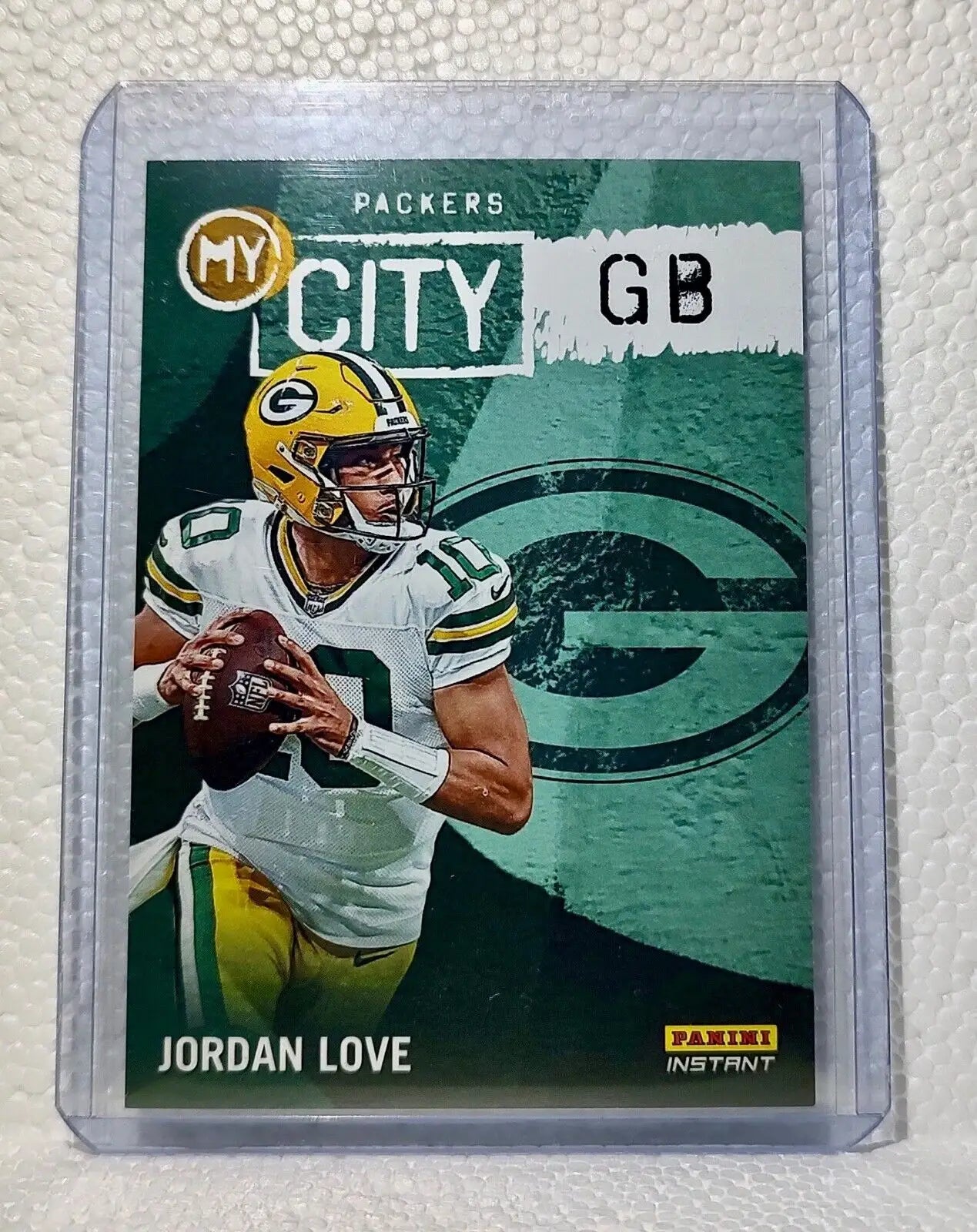 Jordan Love 2023 Panini NFL #23 My City Football Card Green Bay Packers 1/344 - Football Card Single