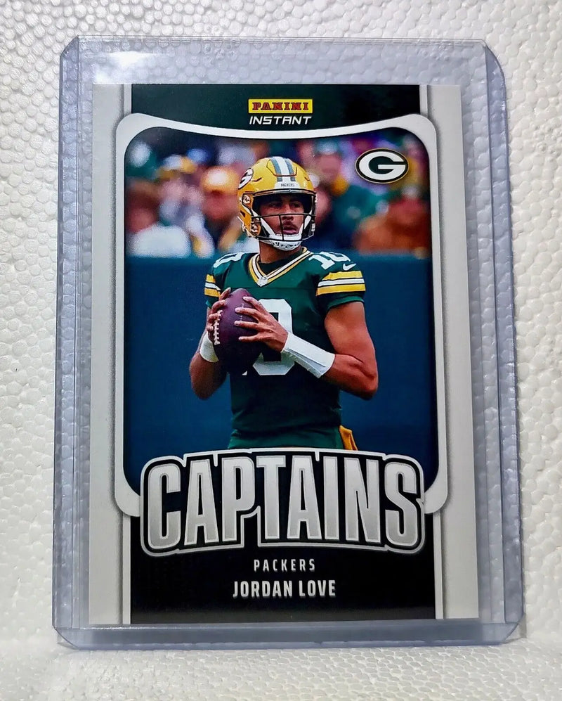 Jordan Love 2023 Panini NFL Captain #12 Football Card Green Bay Packers 1/331 - Football Card Single