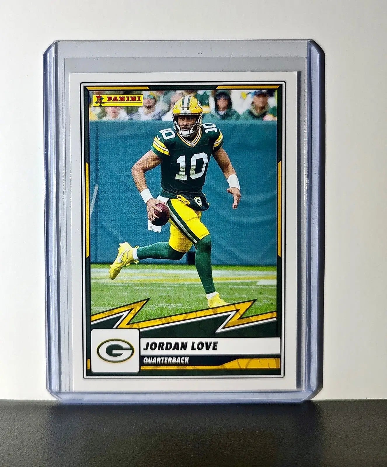 Jordan Love 2025 Panini NFL #50 Sticker Card Green Bay Packers