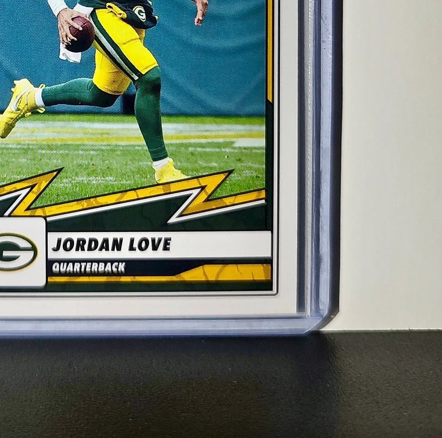 Jordan Love 2025 Panini NFL #50 Sticker Card Green Bay Packers