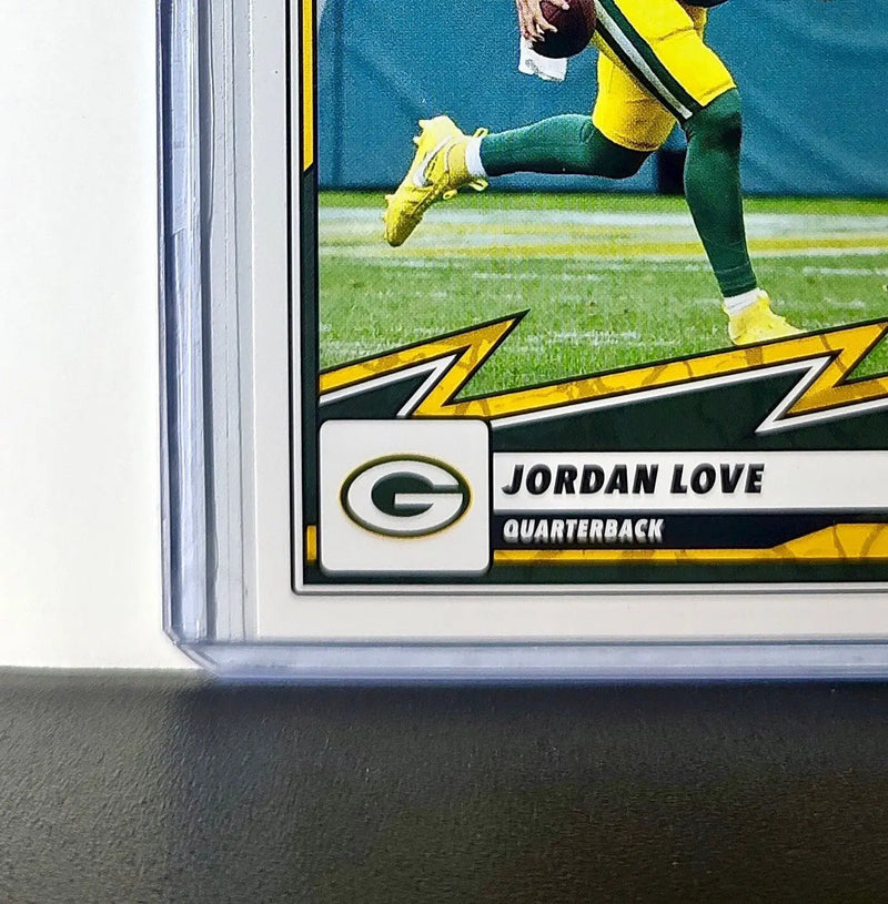 Jordan Love 2025 Panini NFL #50 Sticker Card Green Bay Packers