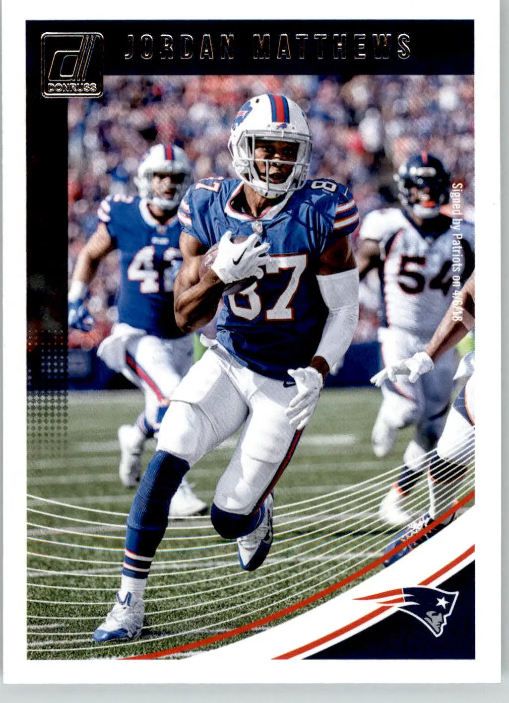 Jordan Matthews - 2018 Donruss - #35 - Football