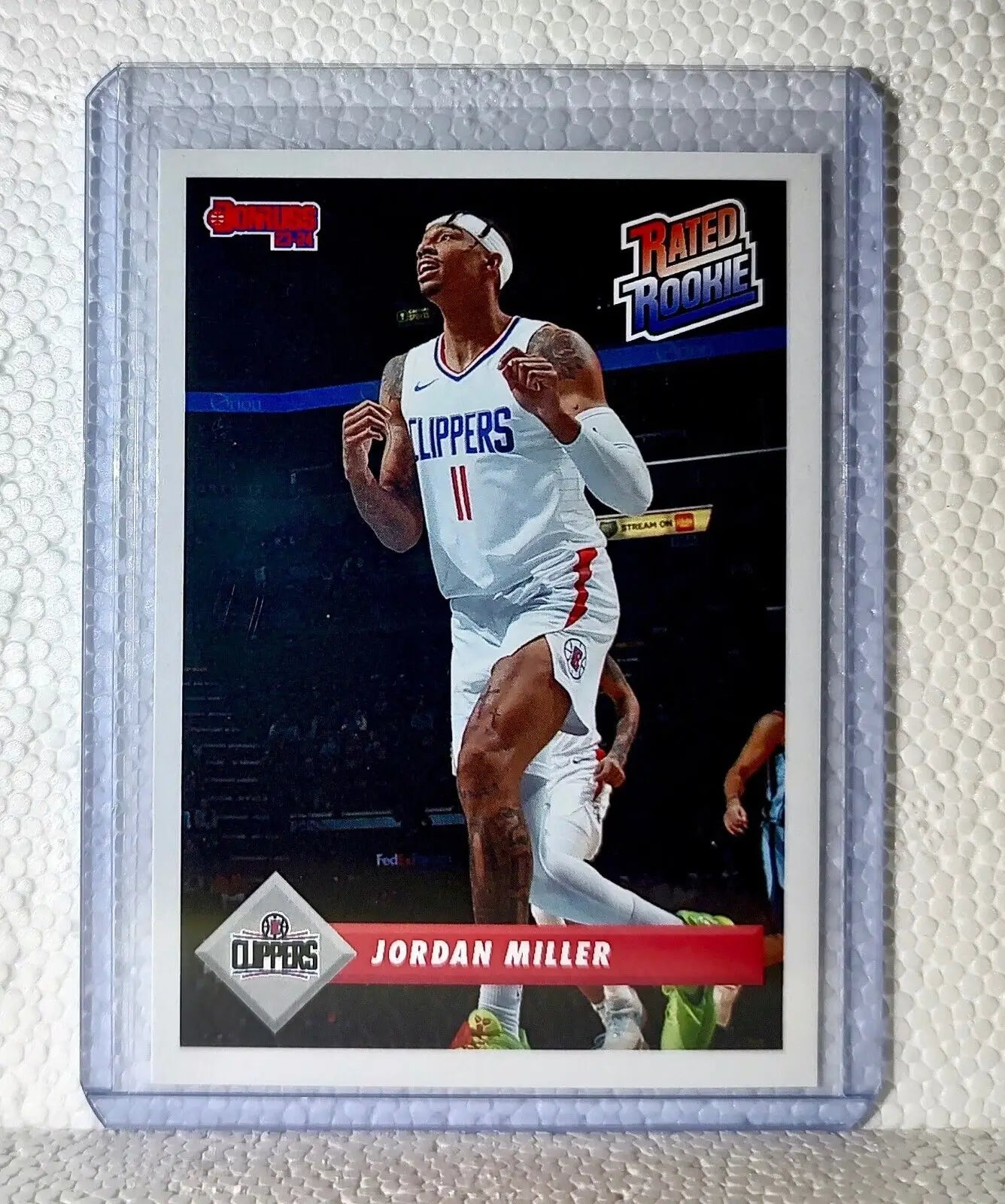 Jordan Miller 2023-24 Panini NBA #41 Rated Rookie Retro Card Clippers 1/715