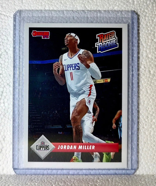 Jordan Miller 2023-24 Panini NBA #41 Rated Rookie Retro Card Clippers 1/715 - Basketball Card Single