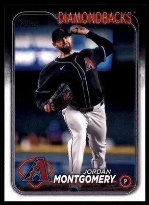 Jordan Montgomery 2024 Topps Update #US297 Arizona Diamondbacks - Baseball Card Single