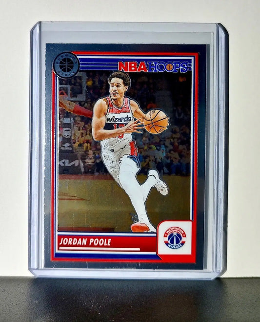 Jordan Poole 2023-24 Panini Premium Stock NBA Hoops #277 Card Washington Wizards - Basketball Card Single