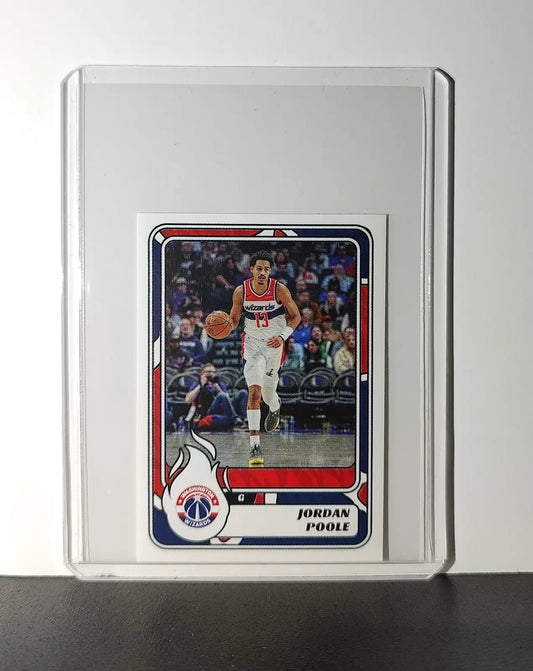 Jordan Poole 2024-25 Panini NBA #281 Sticker Card Washington Wizards - Basketball Card Single