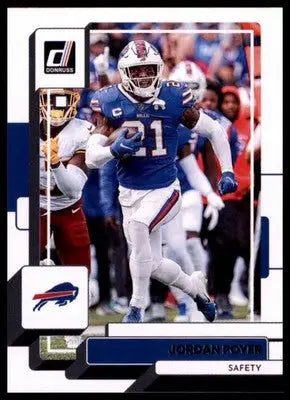 Jordan Poyer 2022 Donruss #119 Buffalo Bills - Football Card Single