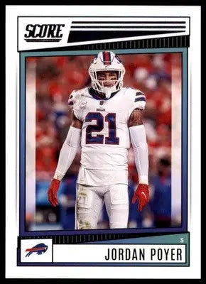 Jordan Poyer 2022 Score #268 Buffalo Bills - Football Card Single