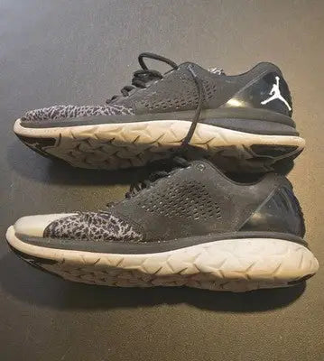 Jordan Training Shoes Mens 12 ’Black Wolf Gray’ Athletic Sneakers 820253-010 - Apparel