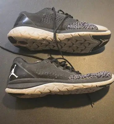 Jordan Training Shoes Mens 12 ’Black Wolf Gray’ Athletic Sneakers 820253-010 - Apparel