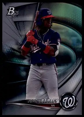 Jordy Barley 2022 Bowman Platinum Top Prospects #TOP-46 Washington Nationals - Baseball Card Single