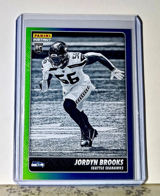 Jordyn Brooks 2020 Panini NFL #5 Black and White Rookies Card Seahawks 1 of 518 - Football Card Single