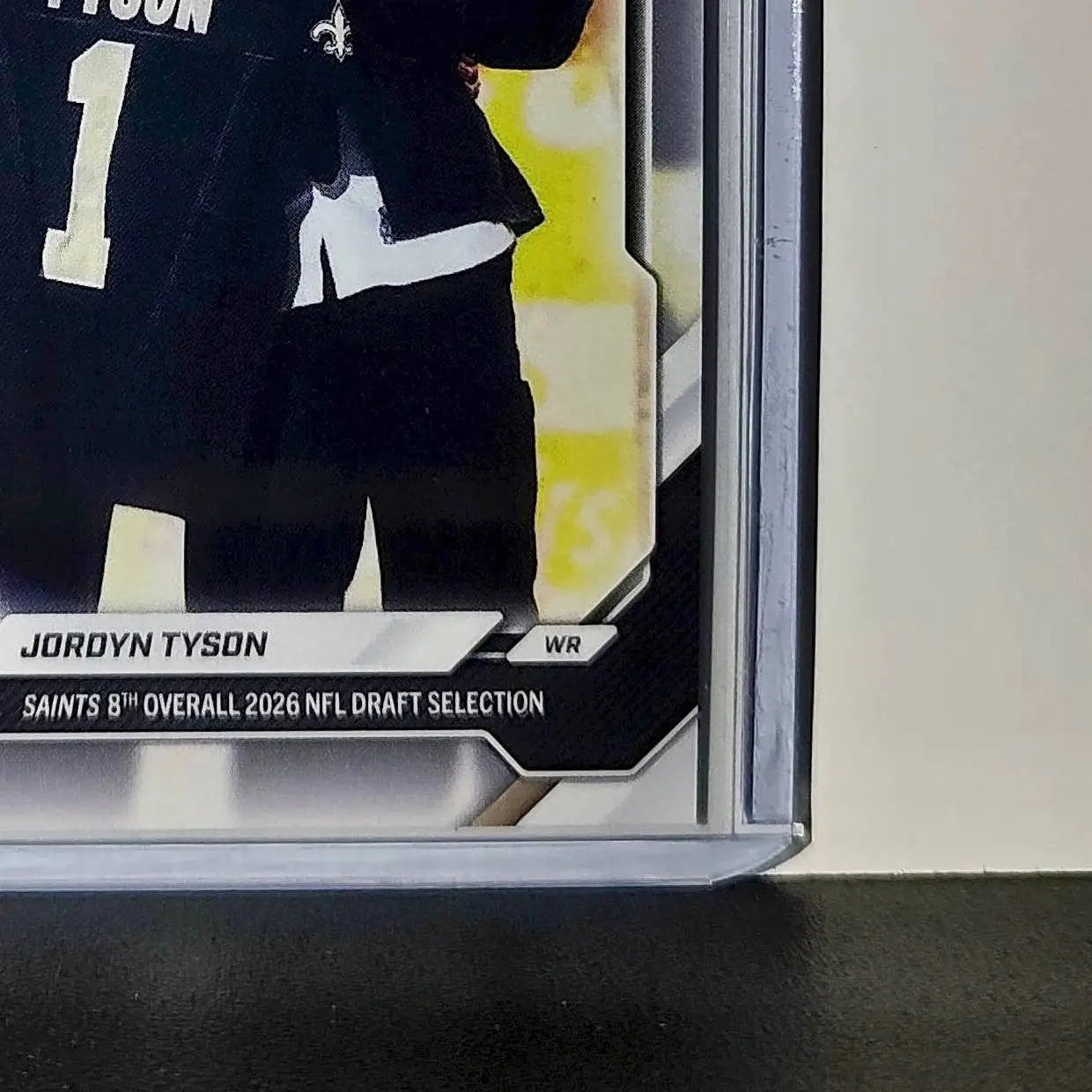 Jordyn Tyson Rookie 2026 Topps Now Draft Night #JTYS Card New Orleans Saints - Football Card Single