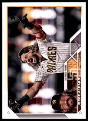 Jorge Alfaro 2023 Topps #46 San Diego Padres - Baseball Card Single