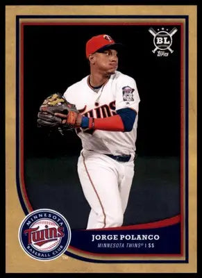 Jorge Polanco 2018 Topps Big League Gold #123 Minnesota Twins - Baseball Card Single
