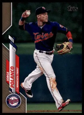 Jorge Polanco 2020 Topps Gold #/2020 #82 Minnesota Twins - Baseball Card Single