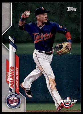 Jorge Polanco 2020 Topps Opening Day #148 Minnesota Twins - Baseball Card Single