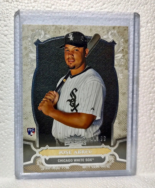 Jose Abreu 2014 Topps #35 Triple Threads Rookie Card Chicago White Sox #98/99 - Baseball Card Single