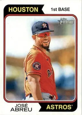 José Abreu - 2023 Topps Heritage - #559b - Baseball - Baseball Card Single