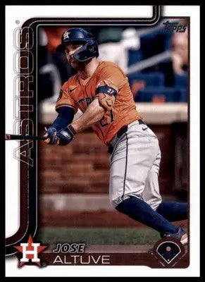 Jose Altuve 2025 Topps #260 Houston Astros - Baseball Card Single