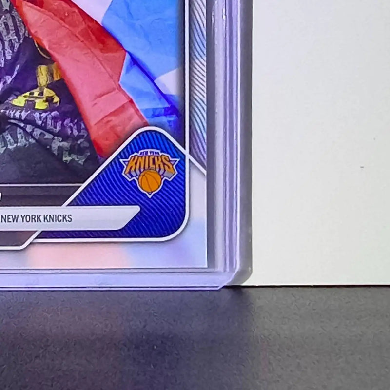 Jose Alvarado 2026 Topps Now NBA Champions #C9-SP Card New York Knicks - Basketball Card Single