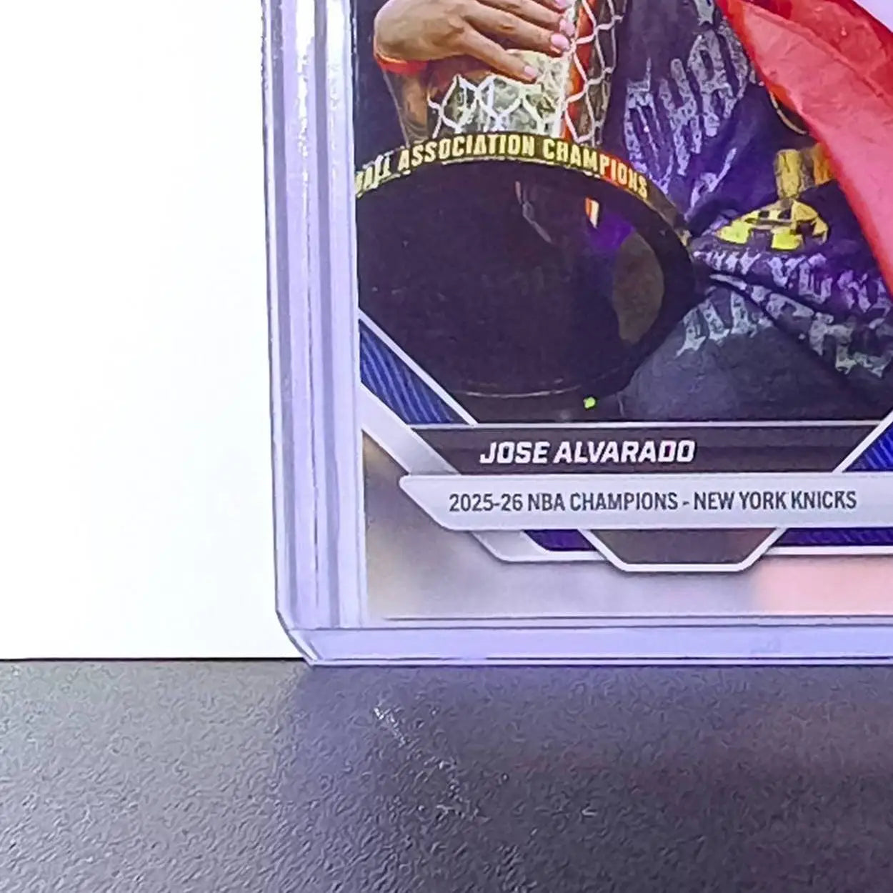 Jose Alvarado 2026 Topps Now NBA Champions #C9-SP Card New York Knicks - Basketball Card Single