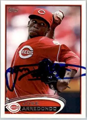 Jose Arredondo - 2012 Topps Update - #US233 - AUTO Baseball - Baseball Card Single