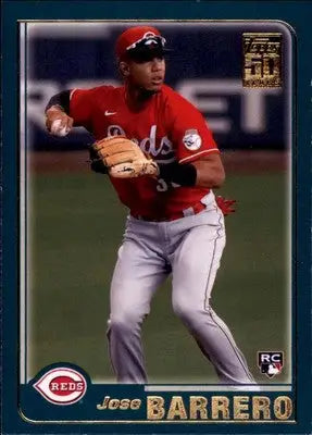 Jose Barrero Rookie 2021 Topps Archives #238 Cincinnati Reds - Baseball Card Single