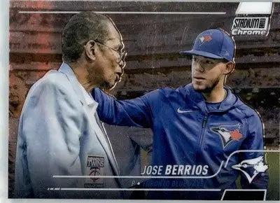 Jose Berrios - 2022 Stadium Club Chrome - #74 - Baseball - Baseball Card Single