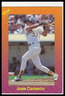 Jose Canseco 1989 Classic #103 Oakland Athletics