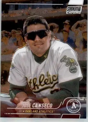 Jose Canseco - 2022 Stadium Club Chrome - #114 - Baseball - Baseball Card Single