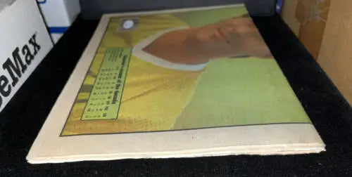 Vintage sports card sheet featuring Jose Canseco December signed auto JSA Oakland A’s RC